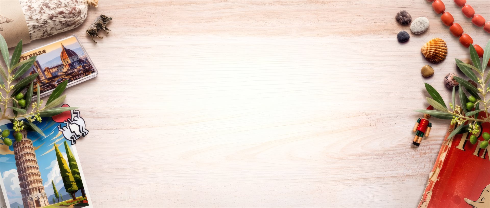 Souvenir toscani su legno — B&B Cindy